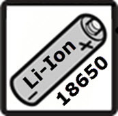 Für Li-Ion Akku 18650